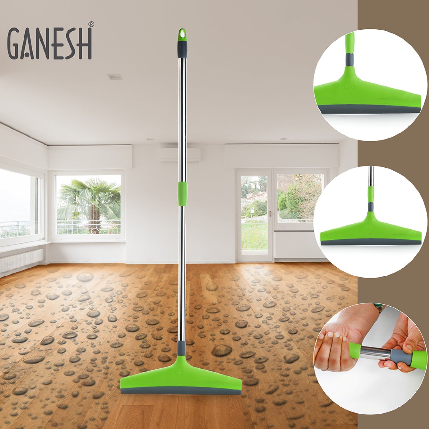 8708 Ganesh Telescopic Bathroom Wiper 12 Inch (30 cm) DeoDap 8708 Ganesh Telescopic Bathroom Wiper 12 Inch (30 cm) DeoDap